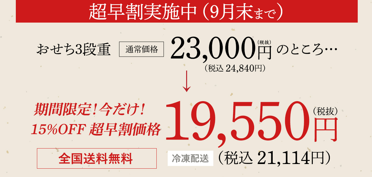 超早割