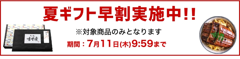 夏ギフト早割実施中!!