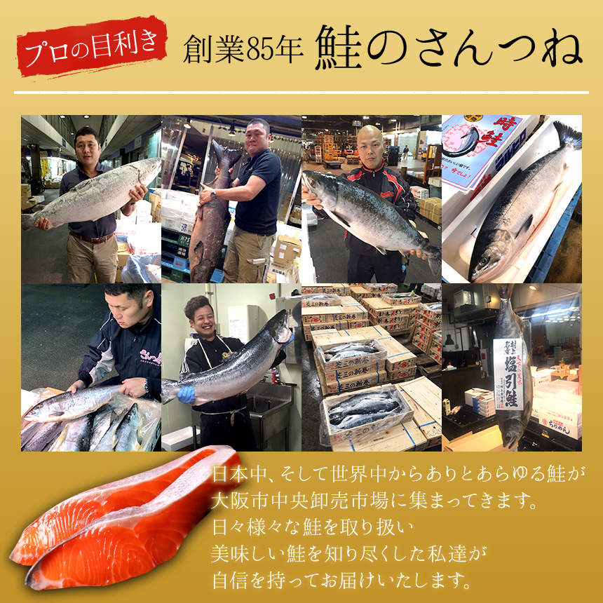 鮭（さけ・しゃけ）・サーモン専門店,ざこばの朝市 公式オンラインショップで旬の魚をお取り寄せ プロの目利き 創業85年 鮭のさんつね