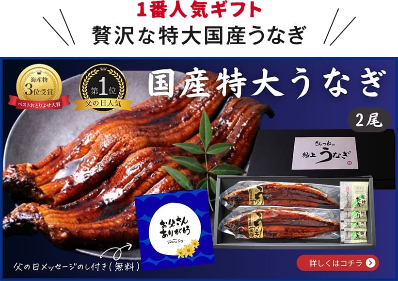 早割 うなぎ 父の日 2025 ギフト 贈答 おとうさん お父さん 父 義父 魚 お魚 さかな ヘルシー 健康
