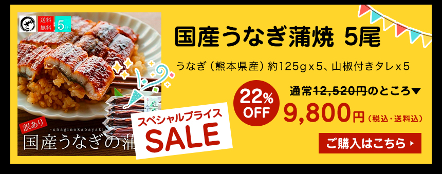 訳あり】国産うなぎ蒲焼 4尾(約125g×4）【送料無料】 うなぎ 鰻 ウナギ